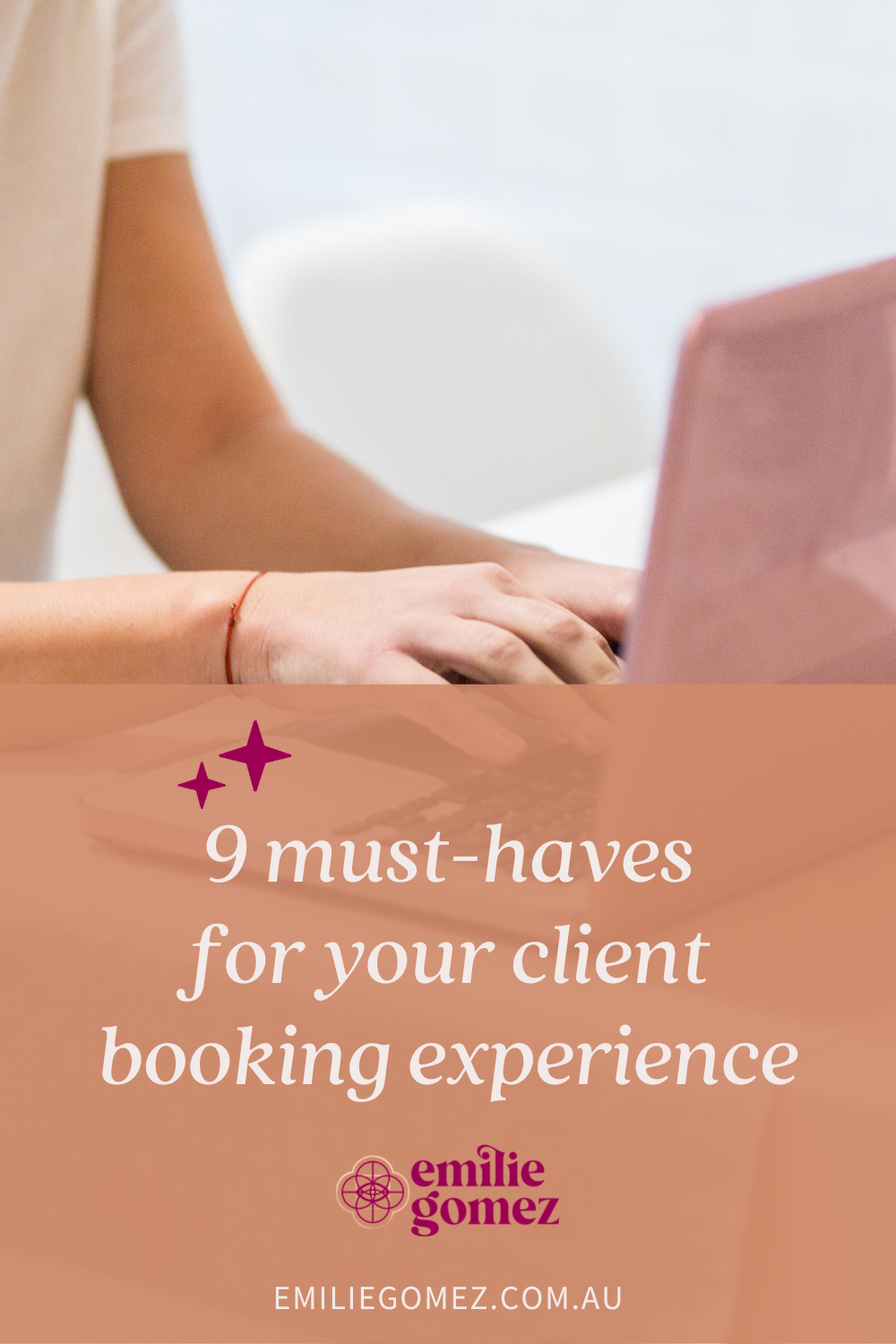 How do you ensure an amazing client experience right from the start? Get your client booking system set up right! So often, I see entrepreneurs make this process too hard and complicated, risking your potential clients not booking with you in the first place. Streamline your client booking process with these 9 must-haves for creating an amazing client booking experience. Make sure your potential clients can book with ease with these top tips from a business systems strategist!