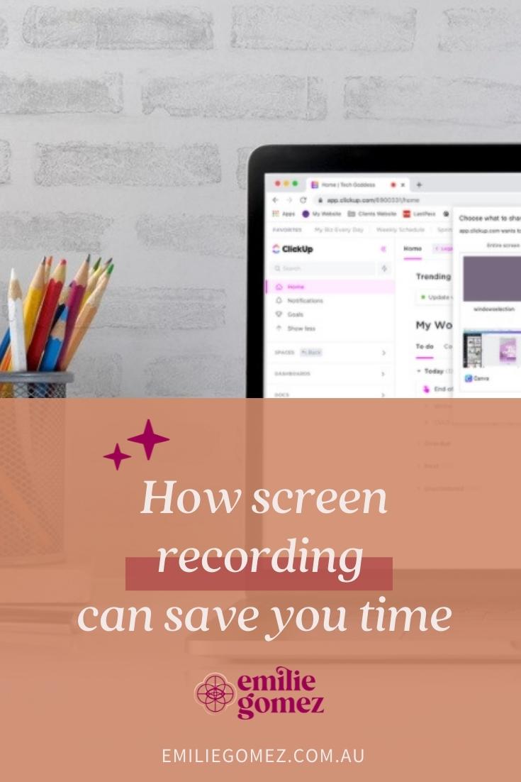 One of the best features of ClickUp: Screen Recording. Screen recording isn’t just a great way to share something with your team. It’s also a must-have tool for solopreneurs to document your SOP and save time. Watch this episode of the ClickUp Love Serie to find out more. #clickup #solopreneur #smallbusiness #sop