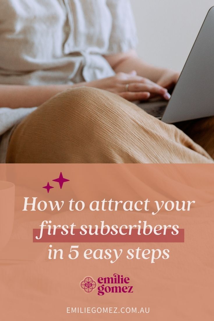 Having an opt-in is one of the first steps that you need to focus on when you start your business, so you can start growing your mailing list. The tech side of getting your first funnel set up may be daunting. Here are the 5 easy steps you need to do just that. #onlinebusiness #funnels #leadmagnet